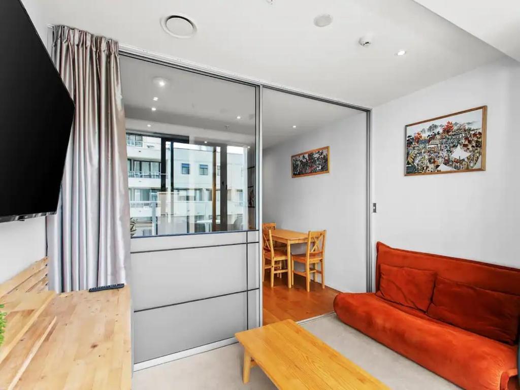 Stylish Central City 1-Bedroom With Patio Auckland Esterno foto